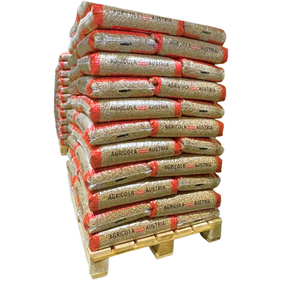 Agricola Red Austria Træpiller 6mm, (900kg)