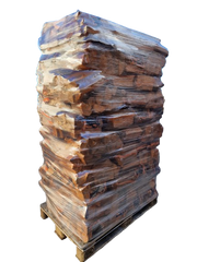 Ovntørt Avnbøg i sække - 1,8m3 brændetårn